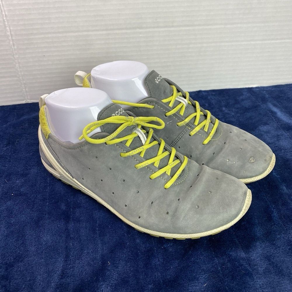 Ecco Women's Biom Lite Low‎ Top Leather Sneakers Size EU37/US6.5/7 Gray